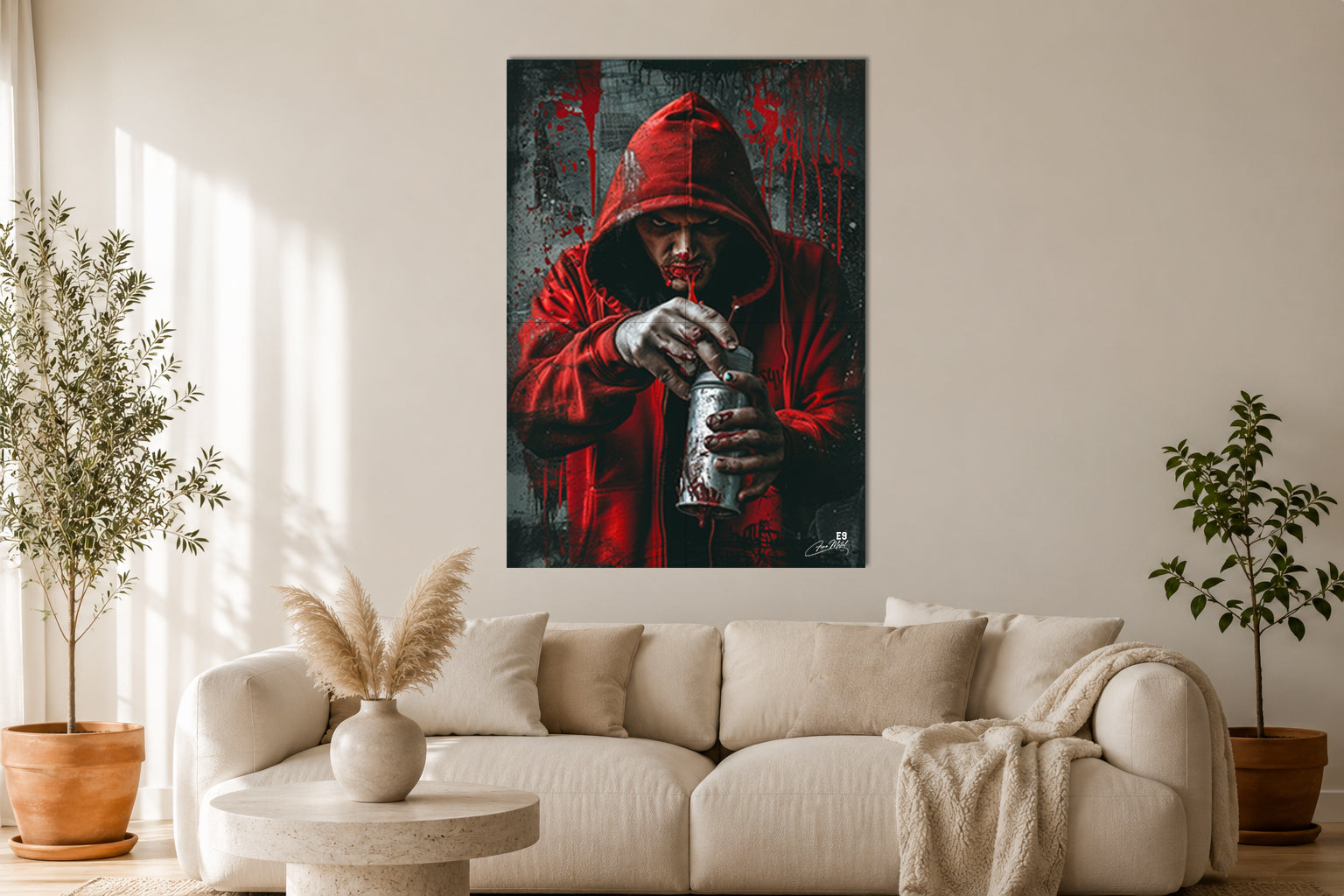 The Writer III - Impression sur aluminium HD | E9 Fine Metal Art