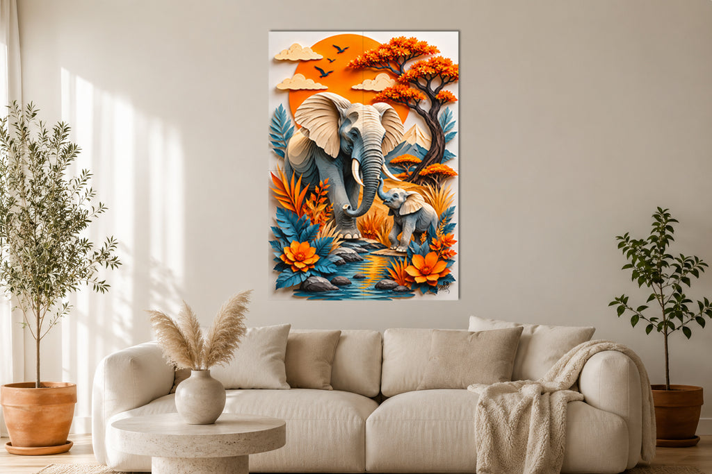 Trunk to Trunk - Impression sur aluminium HD | E9 Fine Metal Art