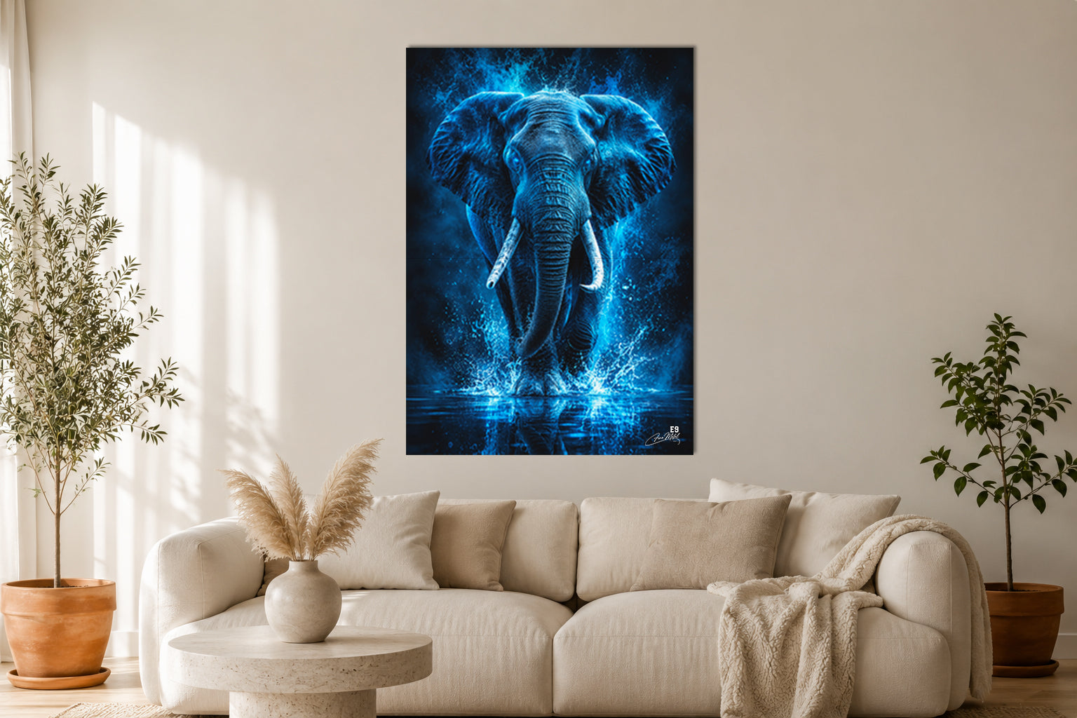 Shattered Elegance - Surrealist Art Aluminium Print