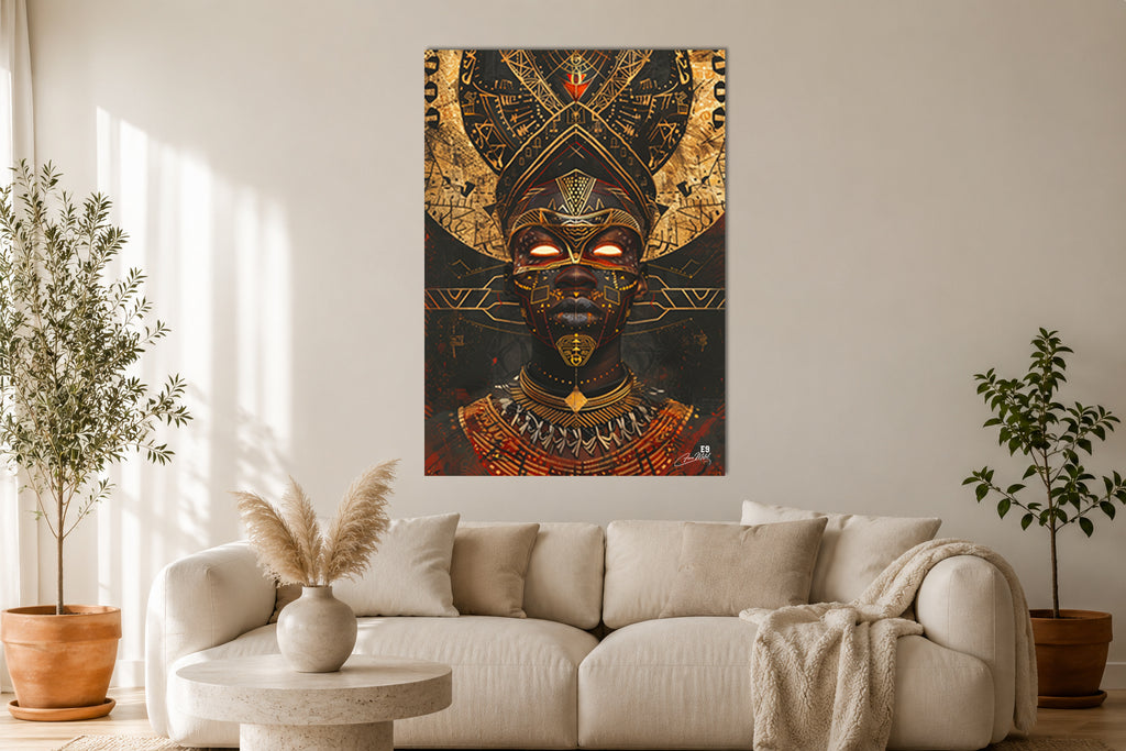Shattered Elegance - Surrealist Art Aluminium Print