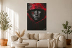 War Paint - Impression sur aluminium HD | E9 Fine Metal Art