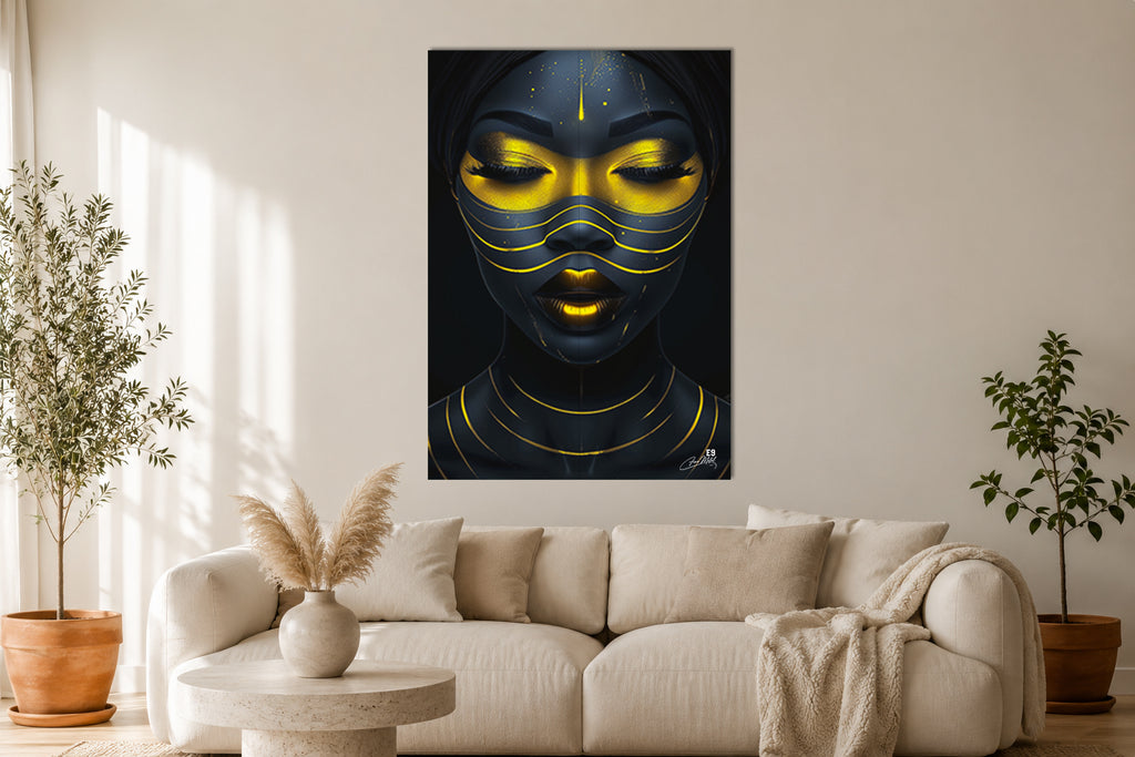 Shattered Elegance - Surrealist Art Aluminium Print
