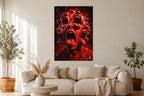 Shattered Elegance - Surrealist Art Aluminium Print