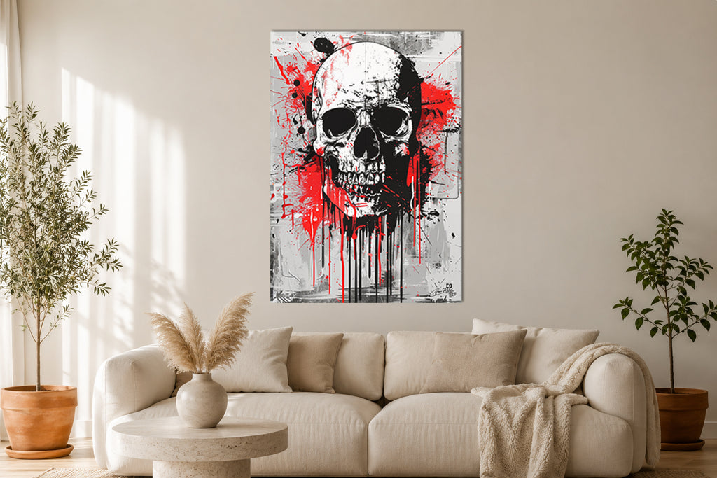 Shattered Elegance - Surrealist Art Aluminium Print