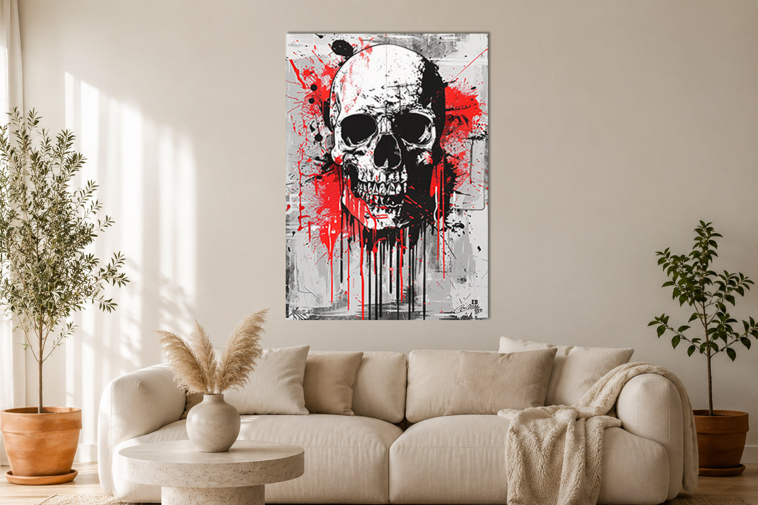 Shattered Elegance - Surrealist Art Aluminium Print