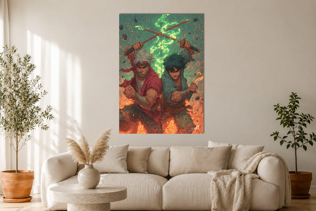 Fire & Soul - Impression sur aluminium HD | E9 Fine Metal Art