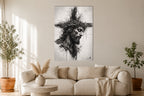 Le Visage du Sacrifice - Impression sur aluminium HD | E9 Fine Metal Art