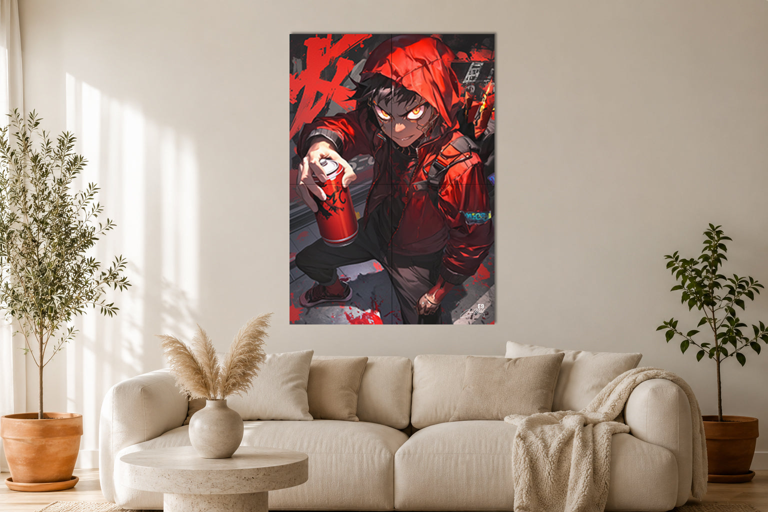 Shattered Elegance - Surrealist Art Aluminium Print
