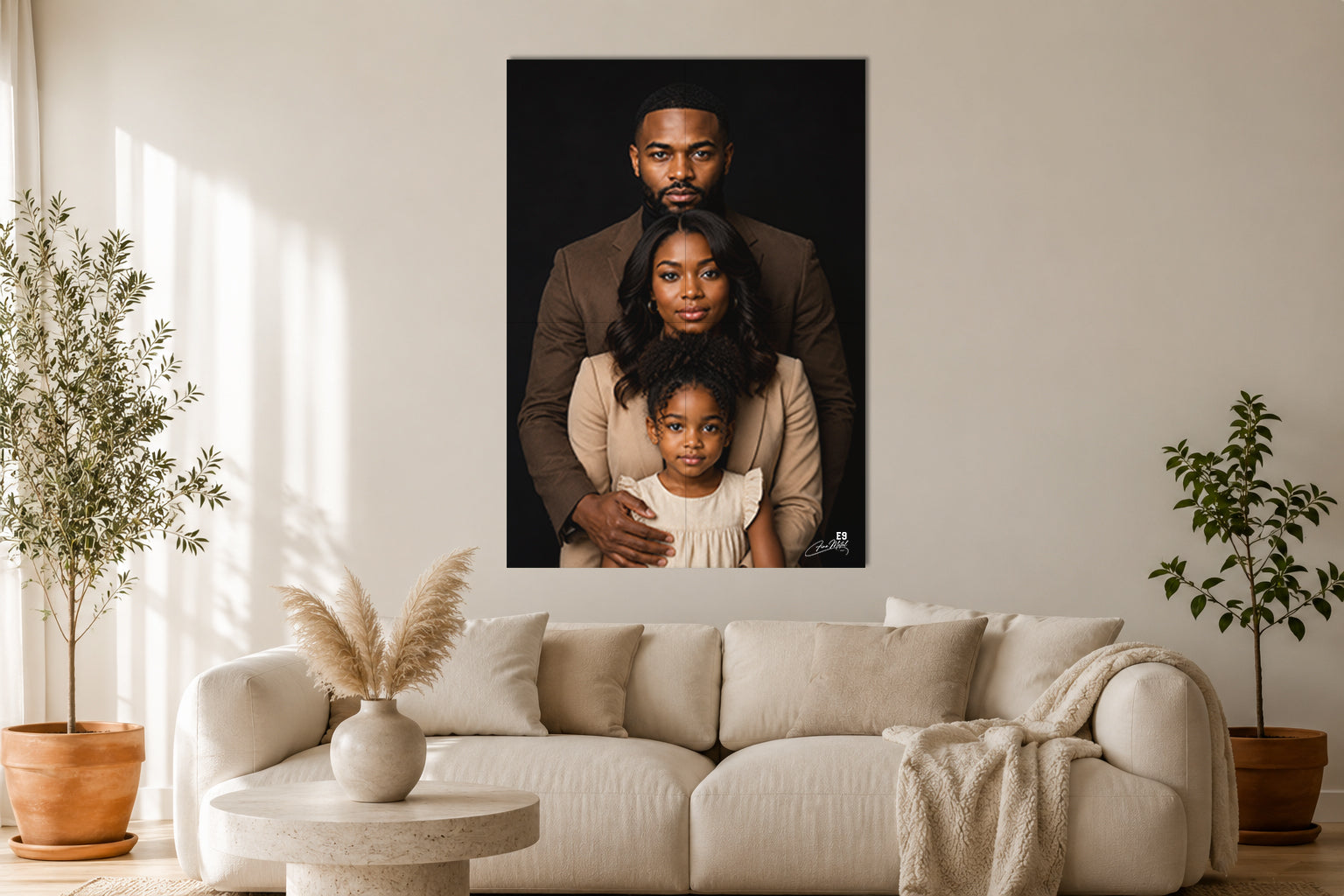 Souvenirs de famille Personnalisez ce style avec votre image, texte ou logo pour créer une décoration unique qui reflète votre identité. #3